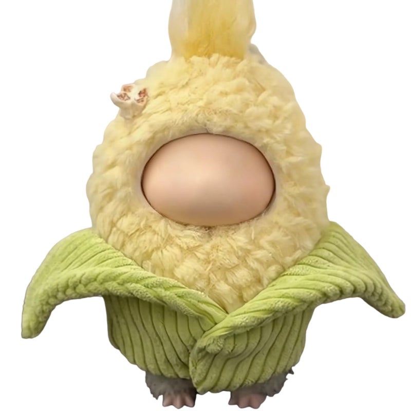 VVQUI 2026 New Adorable One-Piece Corn Clothes for 17cm Dolls, Outfits for Clothes Set, Cute Dolls Keychain Accessories (Doll Not Included) - Image 1